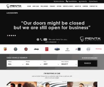 Pentamotorgroup.co.za(Penta Motor Group) Screenshot