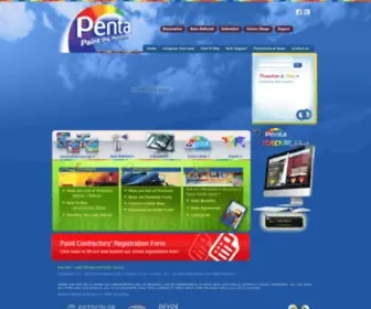 Pentapaints.com(Penta) Screenshot