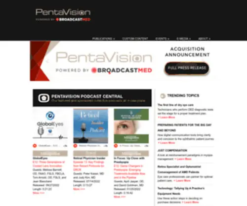 Pentavisionmedia.com(Pentavision Media) Screenshot