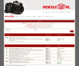 Pentax.org.pl(Strona GĹĂłwna) Screenshot