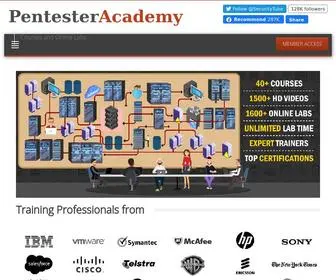 Pentesteracademy.com(Pentester Academy) Screenshot