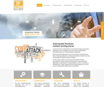 Pentestfactory.de(Penetrationstest der Infrastruktur) Screenshot