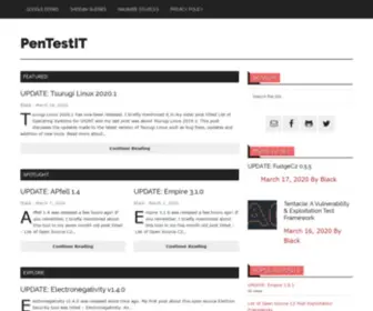Pentestit.com(Hacking) Screenshot