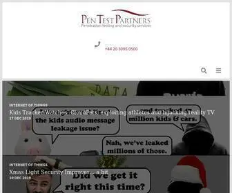 Pentestpartners.com(Cyber Security Services) Screenshot