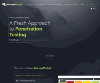 Pentestpeople.com(Penetration Testing) Screenshot