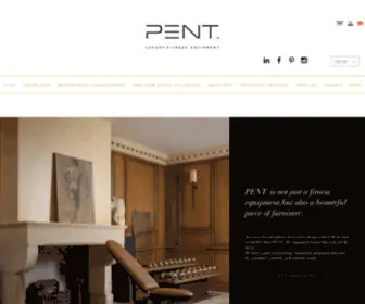 Pentfitness.com(Luxury Fitness Equipment) Screenshot