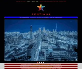 Pentiana.com(Chamber of Commerce of the world) Screenshot