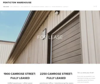 Pentictonwarehouse.com(Penticton Warehouse) Screenshot