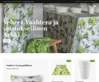Pentik.com(Tuulahdus pohjoista kauneutta) Screenshot