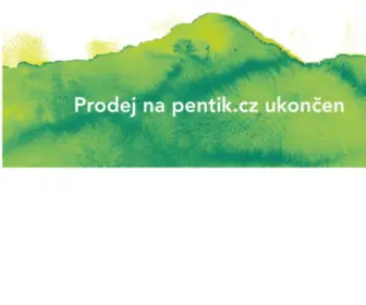 Pentik.cz(Pentik) Screenshot