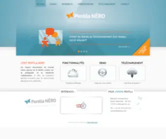 Pentila.com(Accueil) Screenshot