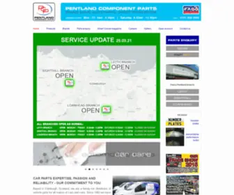 Pentlandcomponents.com(Pentland Component Parts Ltd) Screenshot