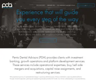 Pentodentaladvisors.com(Pento Dental Advisors) Screenshot