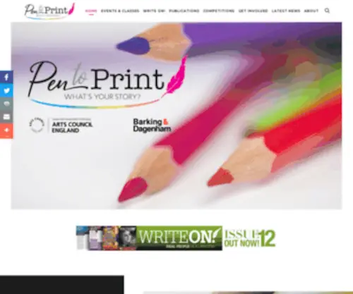 Pentoprint.org(Pen to print) Screenshot