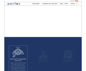 Pentos.com(We specialize in SAP SuccessFactors & IBM OpenPages) Screenshot