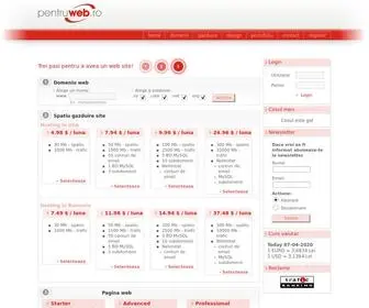 Pentruweb.ro(Pentru Web) Screenshot