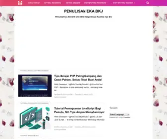 Penulisanekabkj.com(PENULISAN EKA BKJ) Screenshot