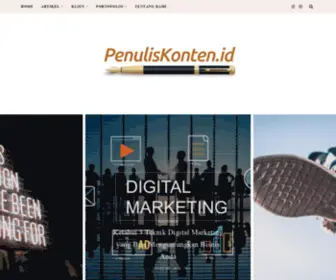 Penuliskonten.id(Penulis Konten) Screenshot