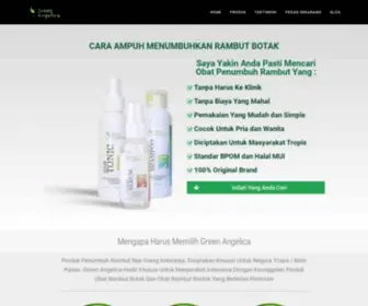 Penumbuhrambut.net(Penumbuh Rambut Alami Green Angelica Mengatasi Kebotakan) Screenshot