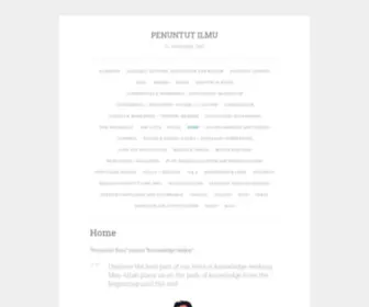 Penuntutilmu.com(Abdullaah Jalil) Screenshot