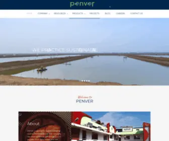 Penverproducts.com(Seafood Company) Screenshot