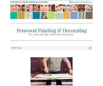 Penwoodpainting.com(Interior Painting) Screenshot