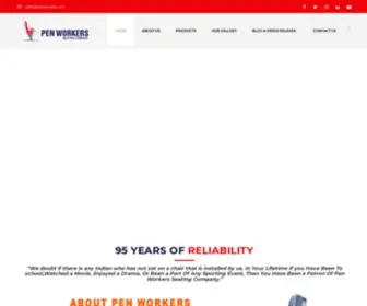 Penworkers.com(Seating Company) Screenshot