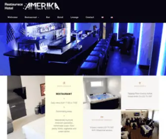 Penzionamerika.cz(HotelAmerika) Screenshot