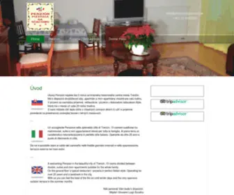 Penziondagiacomo.com(Penzion a Restauracia Trencin) Screenshot