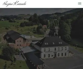 Penzionkocanda.cz(Penzion Kocanda) Screenshot