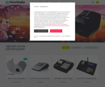 Penztargepwebshop.hu(Penztargepwebshop) Screenshot
