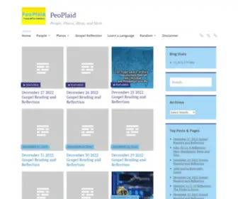 Peoplaid.com(People, Places, Ideas, and More) Screenshot