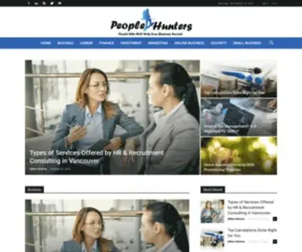 People-Hunters.com(Homepage 1) Screenshot