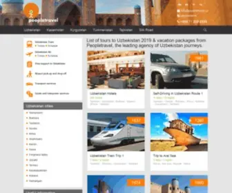 People-Travels.com(Central Asia Tours 2024/2025 from Peopletravel) Screenshot