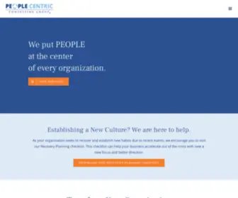 Peoplecentric.com(People Centric Consulting Group) Screenshot
