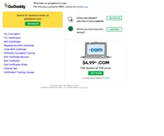 Peoplecert.com(Peoplecert) Screenshot