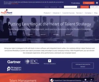 Peopleclick.eu.com(Talent Management Software) Screenshot