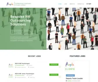 People.com.pk(Employee Outsourcing) Screenshot