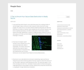 Peopledata.live(People Data) Screenshot