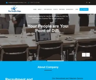 Peopleedgeconsulting.co.ke(People Edge Consulting) Screenshot