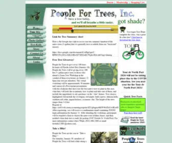 Peoplefortrees.com(People for Trees) Screenshot