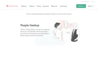 Peoplegeeks.com(Virtual events) Screenshot