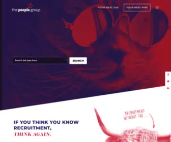 Peoplegroup.ie(Marketing Jobs Dublin) Screenshot