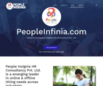 Peopleinsignia.com(Human Resource Solutions) Screenshot