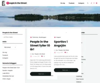 Peopleinthestreet.se(Och Evas stugliv) Screenshot