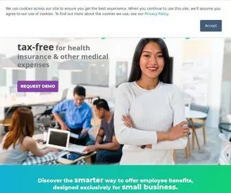Peoplekeep.com(Streamlined Employee Benefits Administration Software) Screenshot