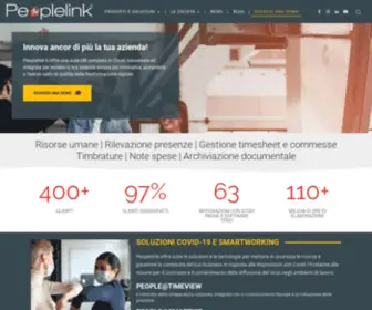 Peoplelink.it(Soluzioni Evolute di Gestione delle Risorse Umane) Screenshot