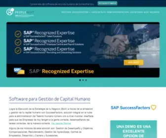 Peoplenext.com.mx(Gold Partner de SAP SuccessFactors) Screenshot