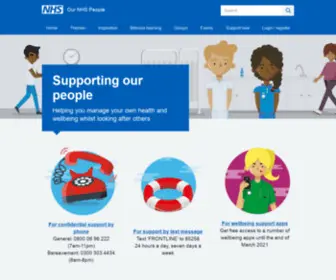 People.nhs.uk(Learning hub) Screenshot