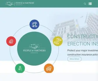 Peoplenpartners.com(People & Partners Insurance Plc) Screenshot